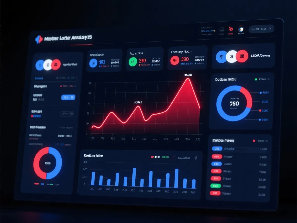 大乐透基本走势图数据看板示意图