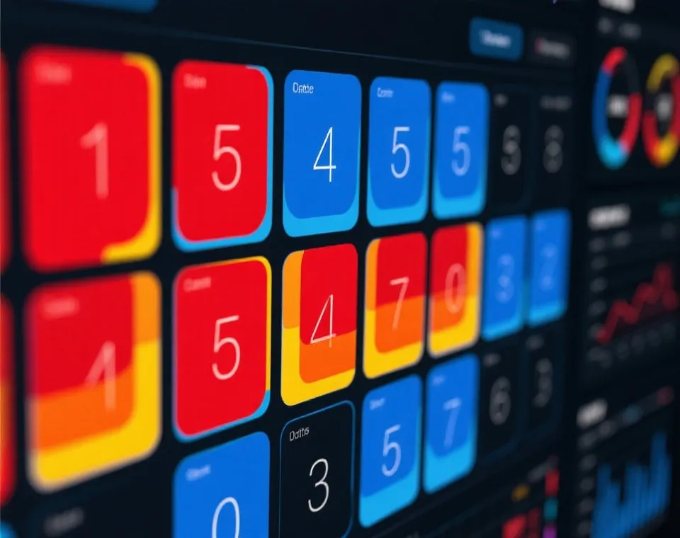 大乐透冷热号分析可视化示意图